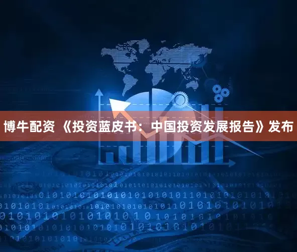 博牛配资 《投资蓝皮书：中国投资发展报告》发布